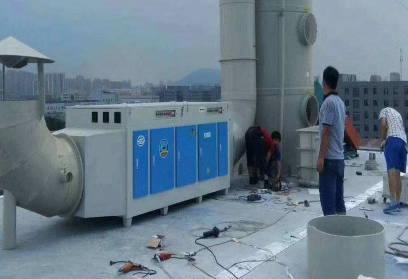中山市澤陽(yáng)激光有限公司廢氣處理工程